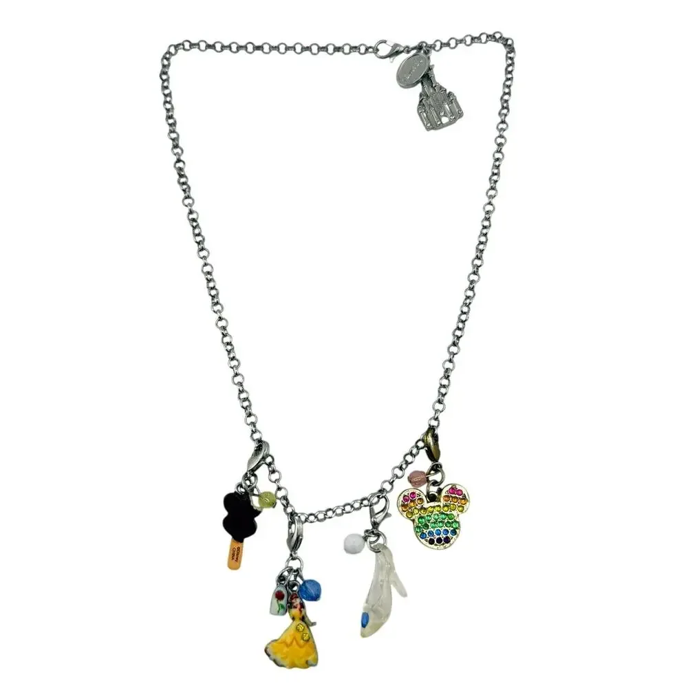 Official Disney Parks Charms Mickey Mouse Cinderella Belle Clip On 17